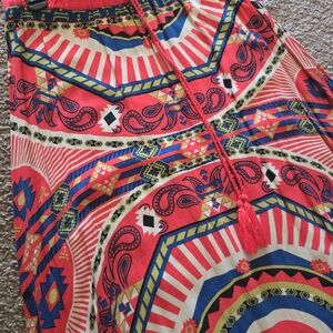 Flying Tomato Colorful Geometric Skirt